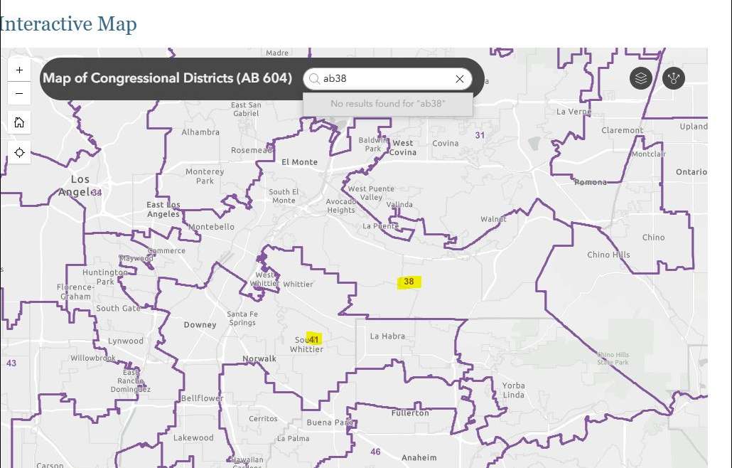 Congressional Maps after Prop 50 11-5-2025 vote.