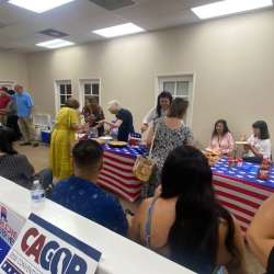 The Republican Eggs were a big hit! HQ Grand Opening 9/7/2024 – the Republican Eggs were a big hit!